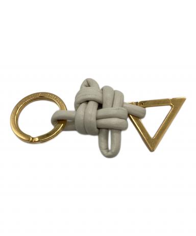 中古ボッテガヴェネタ トライアングル キーリング 中古・古着通販】BOTTEGA VENETA (ボッテガベネタ) トライアングル