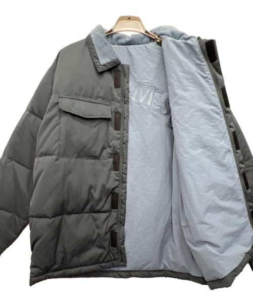 WHIMSY（ウィムジー）WHIMSY (ウィムジー) 2-FACE DOWN SHIRT グレー サイズ:Lの古着・服飾アイテム