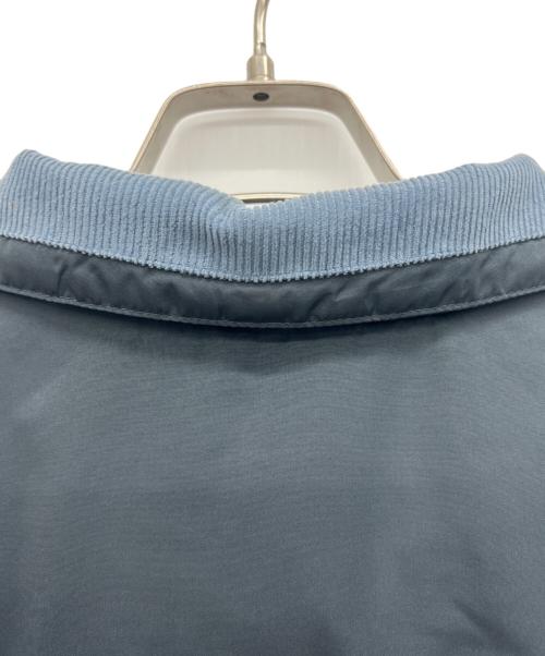 WHIMSY（ウィムジー）WHIMSY (ウィムジー) 2-FACE DOWN SHIRT グレー サイズ:Lの古着・服飾アイテム