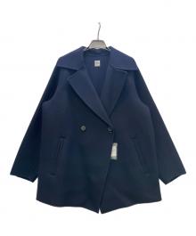 Ron Herman（ロンハーマン）の古着「Recycle Wool Short Rever Coat」｜ネイビー