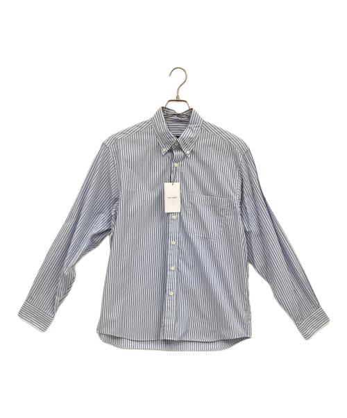 SOPHNET.（ソフネット）SOPHNET. (ソフネット) B.D SHIRT ブルー×ホワイト サイズ:Ｓ 未使用品の古着・服飾アイテム