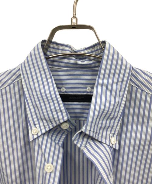 SOPHNET.（ソフネット）SOPHNET. (ソフネット) B.D SHIRT ブルー×ホワイト サイズ:Ｓ 未使用品の古着・服飾アイテム