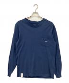 DESCENDANTディセンダント）の古着「CACHALOT / POCKET LS」｜ネイビー