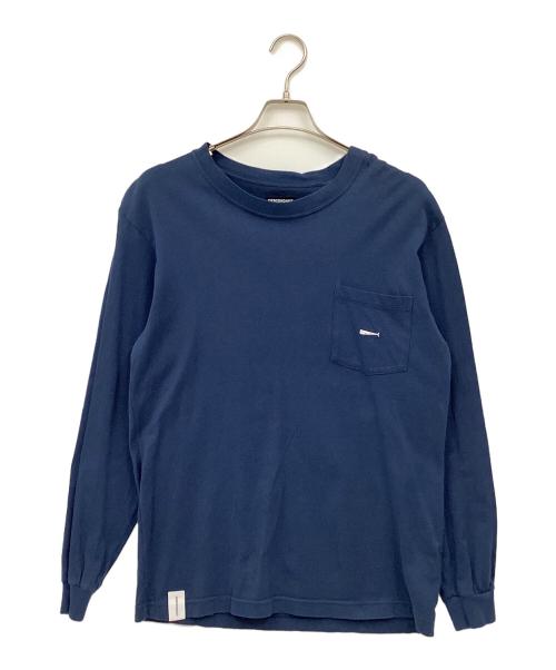 DESCENDANT（ディセンダント）DESCENDANT (ディセンダント) CACHALOT / POCKET LS ネイビー サイズ:1の古着・服飾アイテム