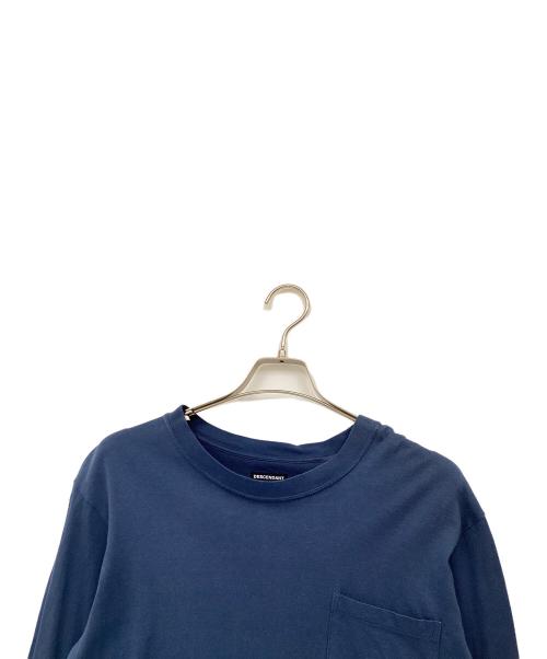 DESCENDANT（ディセンダント）DESCENDANT (ディセンダント) CACHALOT / POCKET LS ネイビー サイズ:1の古着・服飾アイテム