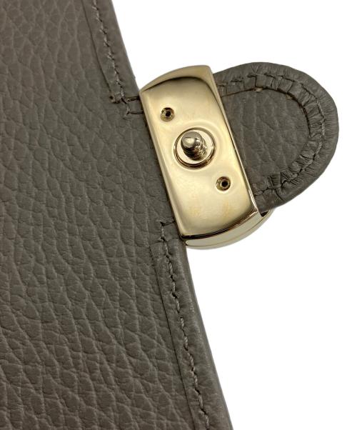 GUCCI（グッチ）GUCCI (グッチ) インターロッキングG チェーンウォレット グレージュの古着・服飾アイテム