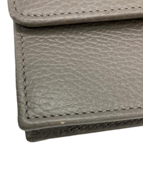 GUCCI（グッチ）GUCCI (グッチ) インターロッキングG チェーンウォレット グレージュの古着・服飾アイテム