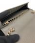中古・古着 GUCCI (グッチ) インターロッキングG チェーンウォレット グレージュ：68000円