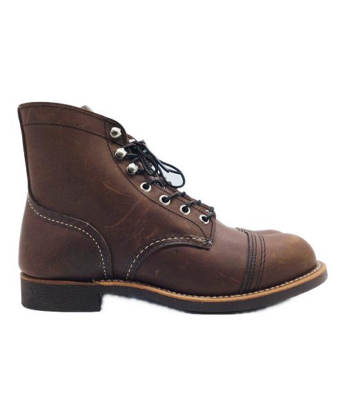 RED WING（レッドウィング）RED WING (レッドウィング) アイアンレンジャーブーツ ブラウン サイズ:USA6.5、UK5.5、EUR38.5、CM24.5の古着・服飾アイテム