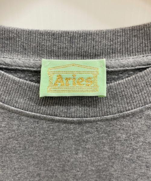 ARIES（アリーズ）ARIES (アリーズ) NO PROBLEMO SWEATSHIRTS グレー サイズ:SIZE Mの古着・服飾アイテム