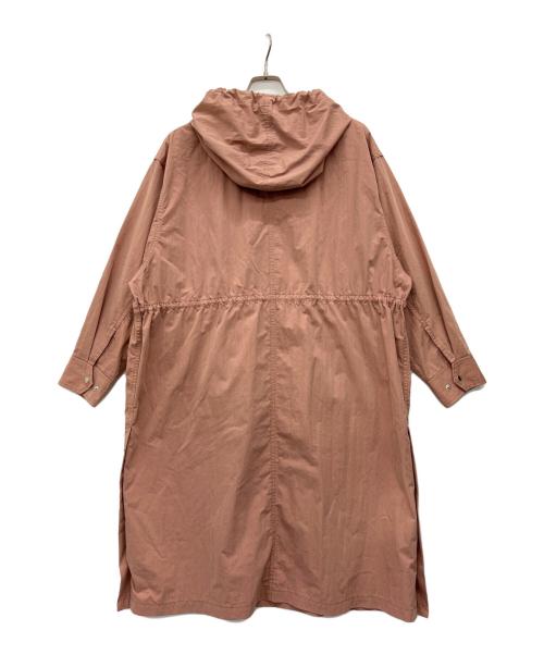 H BEAUTY&YOUTH（エイチ ビューティー&ユース）H BEAUTY&YOUTH (エイチ ビューティー&ユース) HOOD PONCHO ピンク サイズ:Sの古着・服飾アイテム