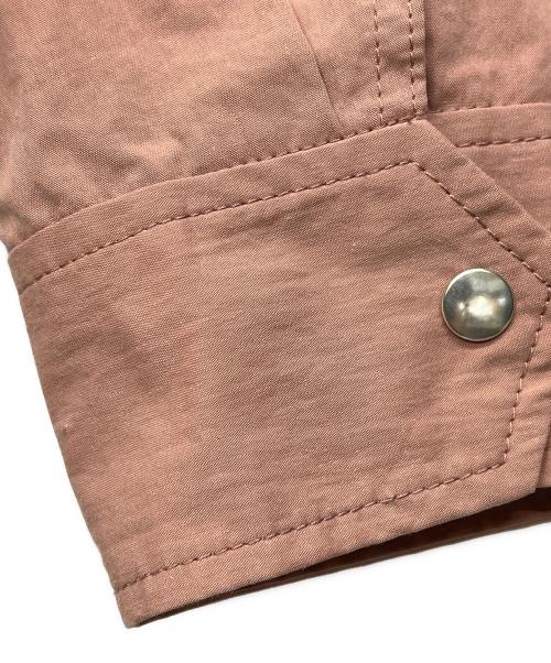 H BEAUTY&YOUTH（エイチ ビューティー&ユース）H BEAUTY&YOUTH (エイチ ビューティー&ユース) HOOD PONCHO ピンク サイズ:Sの古着・服飾アイテム