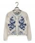KEITA MARUYAMA（ケイタマルヤマ）の古着「Dragon Embroidery Knit カーディガン」｜ブルー