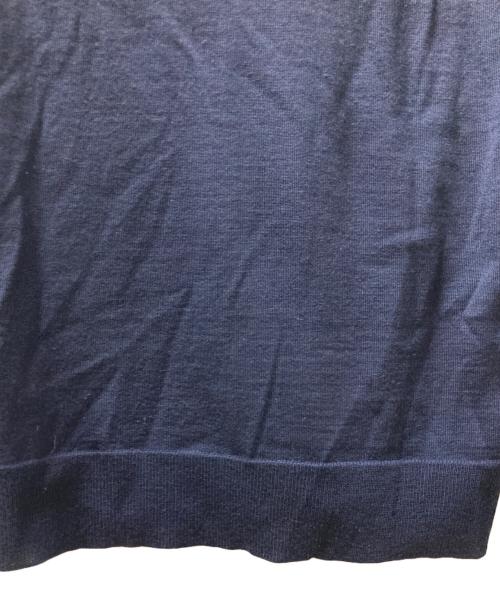 MUSE de Deuxieme Classe（ミューズ ドゥーズィエム クラス）MUSE de Deuxieme Classe (ミューズ ドゥーズィエム クラス) FF30 クルーネック カーディガン ネイビー サイズ:38の古着・服飾アイテム