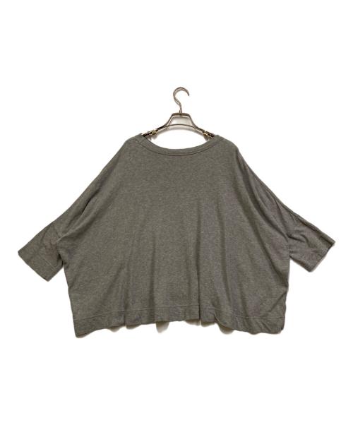 45R（フォーティファイブ・アール）45R (フォーティファイブ・アール) 変形カットソー グレーの古着・服飾アイテム