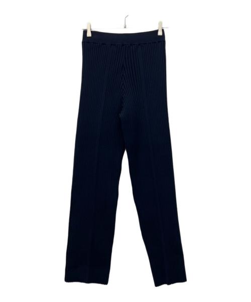 HYKE（ハイク）HYKE (ハイク) リブニットパンツ ネイビー サイズ:1の古着・服飾アイテム