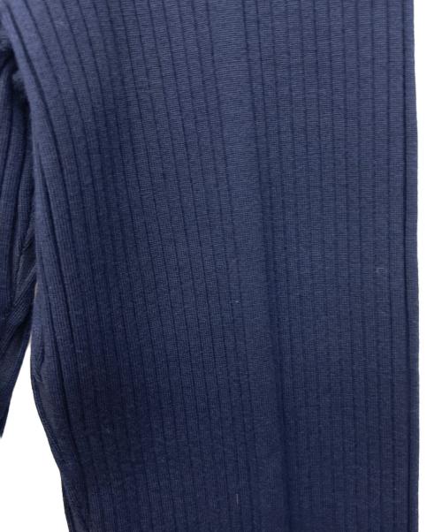 HYKE（ハイク）HYKE (ハイク) リブニットパンツ ネイビー サイズ:1の古着・服飾アイテム