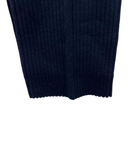 HYKE（ハイク）HYKE (ハイク) リブニットパンツ ネイビー サイズ:1の古着・服飾アイテム