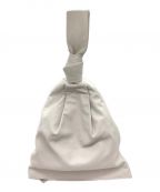 BOTTEGA VENETAボッテガベネタ）の古着「レザーバッグ」｜ホワイト