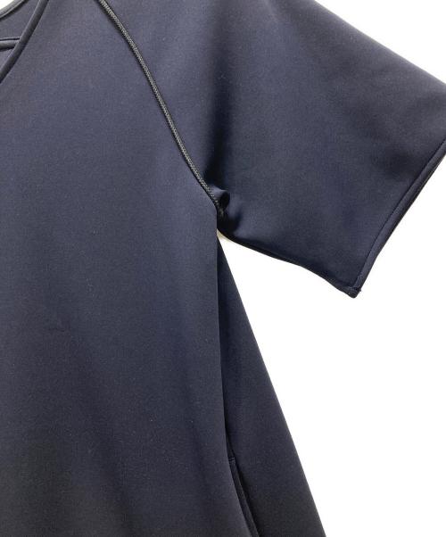 A + TOKYO（エープラス トウキョウ）A + TOKYO (エープラス トウキョウ) アクアスーティングリラックスワンピース ネイビー サイズ:1の古着・服飾アイテム