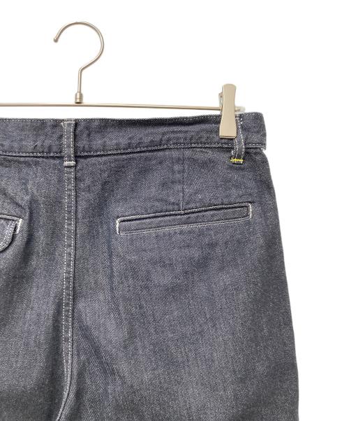 Graphpaper（グラフペーパー）Graphpaper (グラフペーパー) COLORFAST DENIM TWO TUCK TAPERED PANTS GU221-40136B インディゴ サイズ:1の古着・服飾アイテム