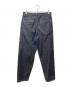 Graphpaper (グラフペーパー) COLORFAST DENIM TWO TUCK TAPERED PANTS GU221-40136B インディゴ サイズ:1：16000円