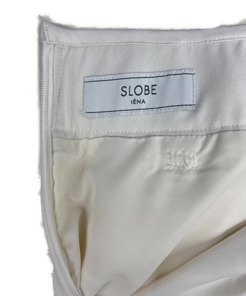 SLOBE IENA（スローブ イエナ）SLOBE IENA (スローブ イエナ) フランキークロスイージーワイドパンツ ホワイト サイズ:38の古着・服飾アイテム