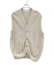 yashiki（ヤシキ）の古着「Namioto Vest」｜ベージュ
