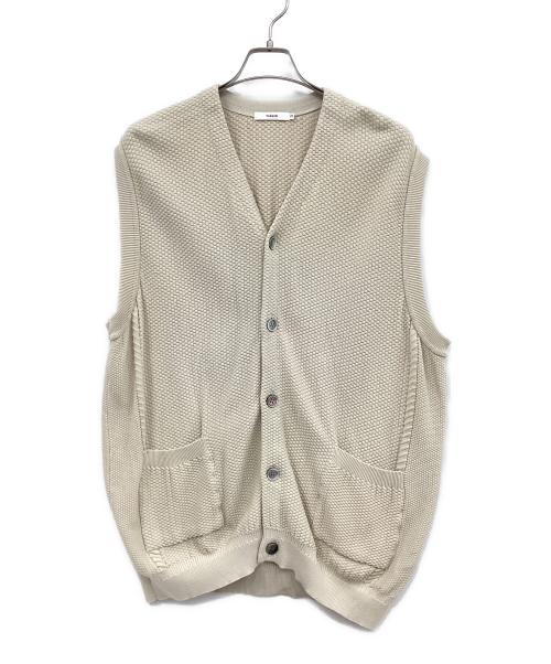 yashiki（ヤシキ）yashiki (ヤシキ) Namioto Vest ベージュ サイズ:3の古着・服飾アイテム
