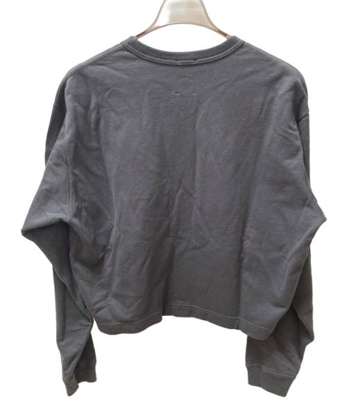 DANTON（ダントン）DANTON (ダントン) クルーネックスウェットカーディガン ブラック サイズ:36の古着・服飾アイテム