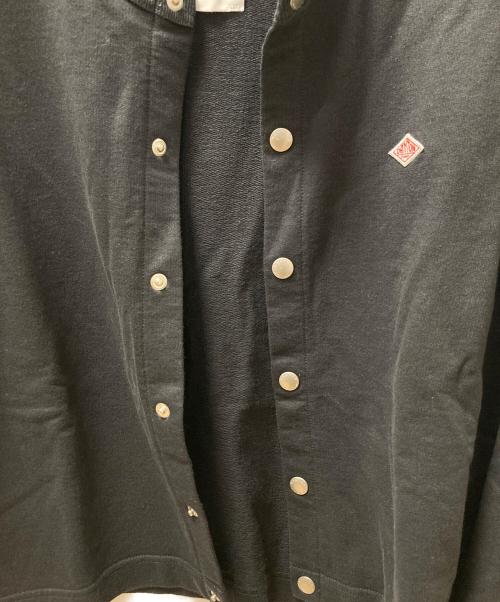 DANTON（ダントン）DANTON (ダントン) クルーネックスウェットカーディガン ブラック サイズ:36の古着・服飾アイテム