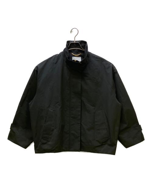 journal standard L'essage（ジャーナルスタンダード レサージュ）journal standard L'essage (ジャーナルスタンダード レサージュ) PL/コットンスタンドブルゾン 24SS ブラック サイズ:Freeの古着・服飾アイテム