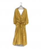 Estella.Kエステラケー）の古着「Analia Midi Dress」｜イエロー