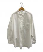 Graphpaperグラフペーパー）の古着「ロングスリーブシャツ」｜ホワイト