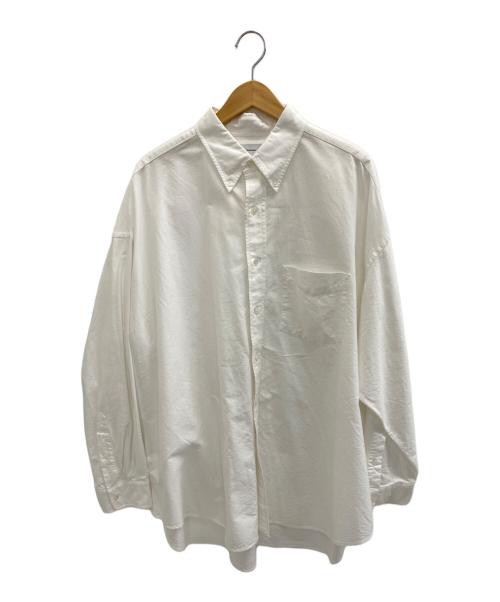 Graphpaper（グラフペーパー）Graphpaper (グラフペーパー) ロングスリーブシャツ ホワイト サイズ:SIZE Oの古着・服飾アイテム