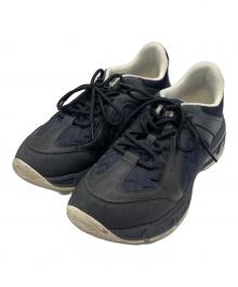 EMPORIO ARMANI（エンポリオアルマーニ）の古着「トラベルエッセンシャル スニーカー」｜ネイビー×ブラック