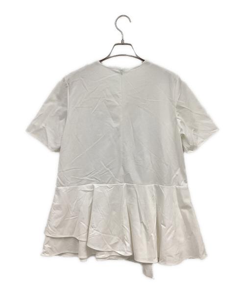 theory luxe（セオリーリュクス）theory luxe (セオリーリュクス) Refined Jersey Flure ホワイト サイズ:Mの古着・服飾アイテム