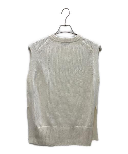 theory（セオリー）theory (セオリー) Inspire Mock NK Vest アイボリー サイズ:SIZE Sの古着・服飾アイテム