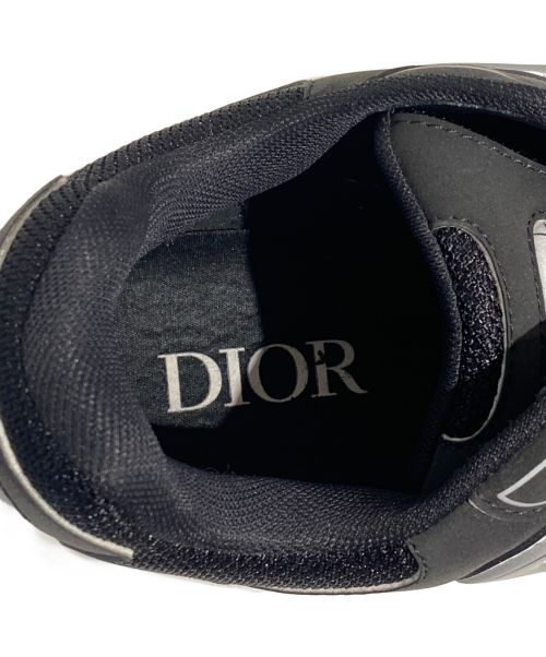 Dior（ディオール）Dior (ディオール) B30 ローカットスニーカー ブラック×シルバー サイズ:45の古着・服飾アイテム
