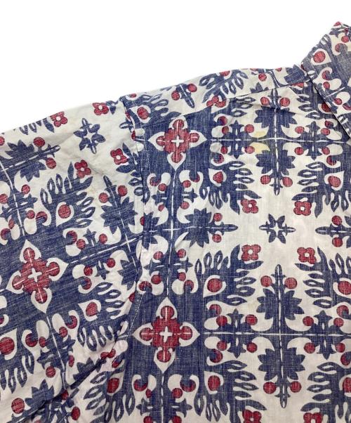 reyn spooner（レイン スプナー）reyn spooner (レイン スプナー) 総柄シャツ ネイビー サイズ:Lの古着・服飾アイテム