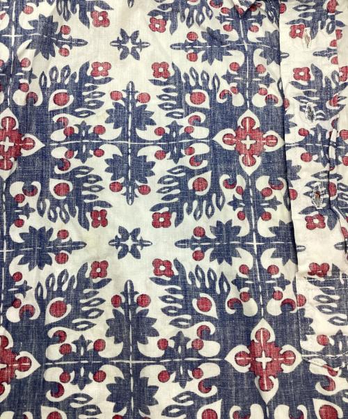 reyn spooner（レイン スプナー）reyn spooner (レイン スプナー) 総柄シャツ ネイビー サイズ:Lの古着・服飾アイテム