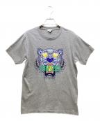 KENZOケンゾー）の古着「Lovers 18 Tiger Tee」｜グレー