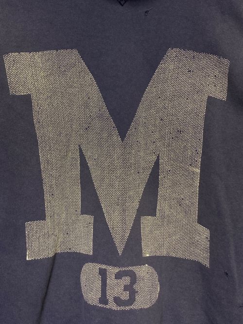 SAINT MICHAEL（セントマイケル）SAINT MICHAEL (セントマイケル) M13 HOODIE ネイビー サイズ:Mの古着・服飾アイテム