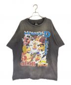 SAINT MICHAEL×ONE PIECEセントマイケル×ワンピース）の古着「Tシャツ」｜ブラック