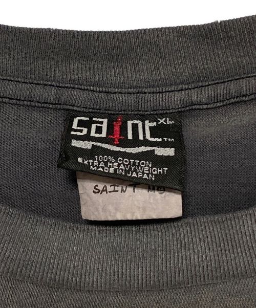 SAINT MICHAEL（セントマイケル）SAINT MICHAEL (セントマイケル) ONE PIECE (ワンピース) Tシャツ ブラック サイズ:XLの古着・服飾アイテム