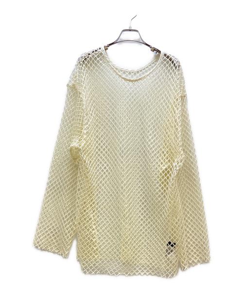 MAISON SPECIAL（メゾンスペシャル）MAISON SPECIAL (メゾンスペシャル) ビッグメッシュトップス アイボリー サイズ:Mの古着・服飾アイテム