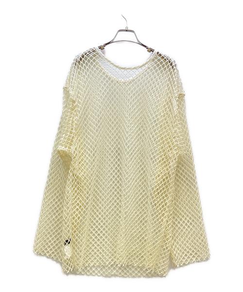 MAISON SPECIAL（メゾンスペシャル）MAISON SPECIAL (メゾンスペシャル) ビッグメッシュトップス アイボリー サイズ:Mの古着・服飾アイテム