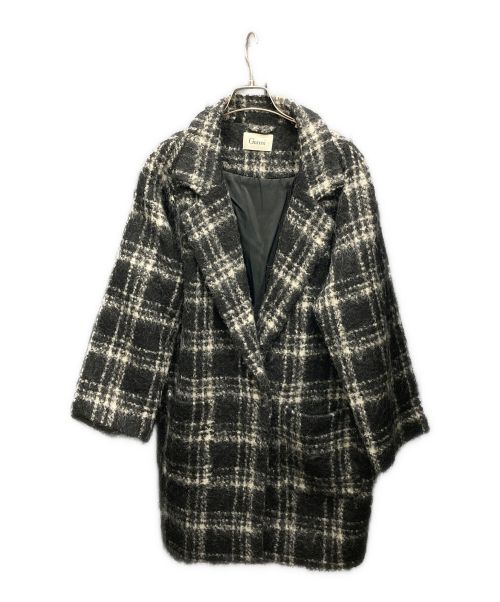 GANNI（ガニー）GANNI (ガニー) チェスターコート ブラック サイズ:sの古着・服飾アイテム