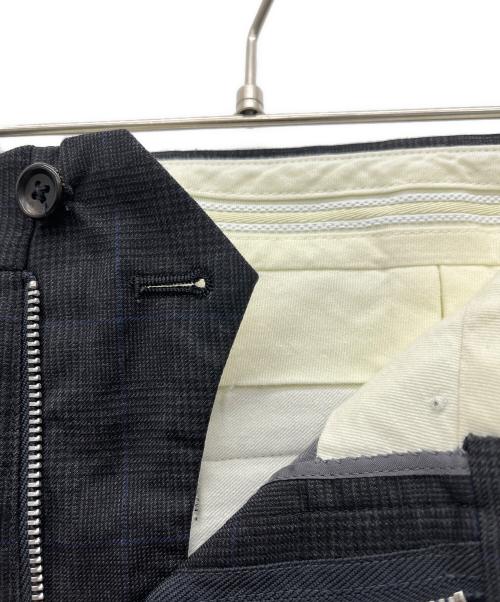 COMME des GARCONS HOMME DEUX（コムデギャルソン オム ドゥ）COMME des GARCONS HOMME DEUX (コムデギャルソン オム ドゥ) 切替チェックパンツ グレー サイズ:XLの古着・服飾アイテム