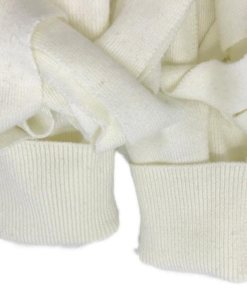 styling/（スタイリング）styling/ (スタイリング) ループスリーブニットカーディガン ホワイト サイズ:Fの古着・服飾アイテム